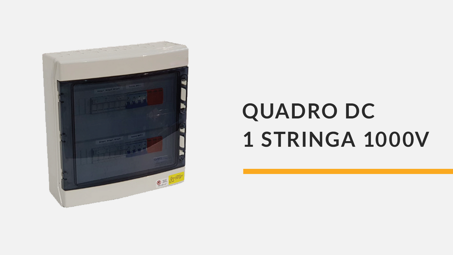QUADRO DI CAMPO DC - 1 STRINGA 1000 V