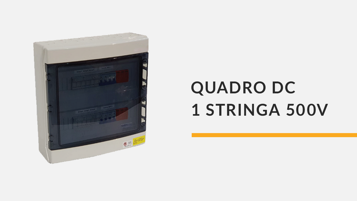 QUADRO DI CAMPO DC – 1 STRINGA 500V