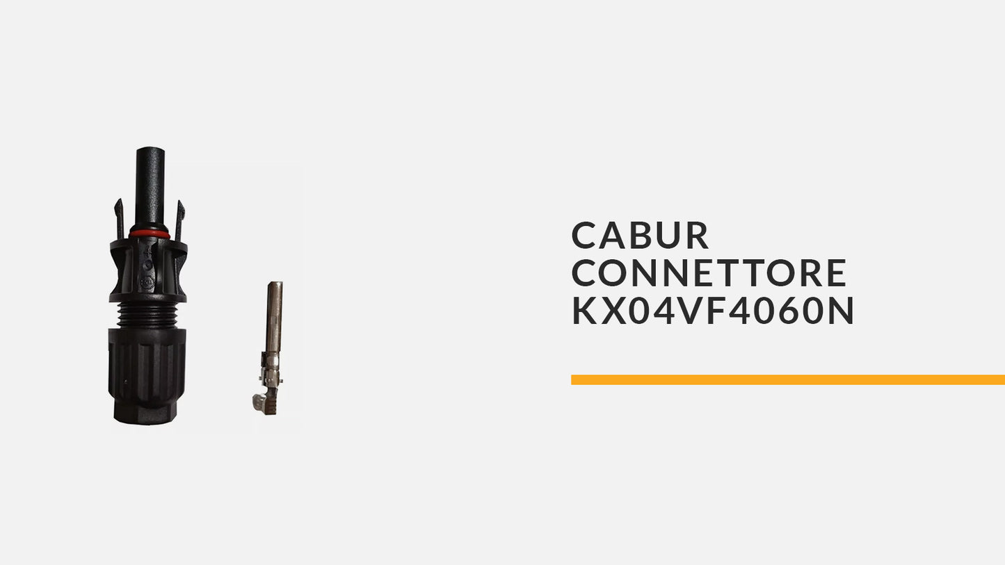 CABUR CONNETTORE KX04VF4060N CON. F L4 SEZ.4-6MMQ 1500V