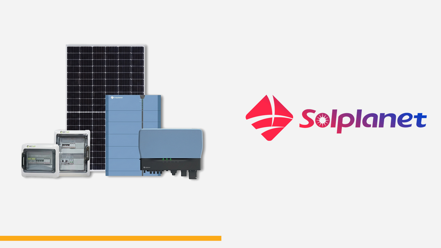 Kit Fotovoltaico Trifase Solplanet 5 kW con Batteria 12.5 kWh