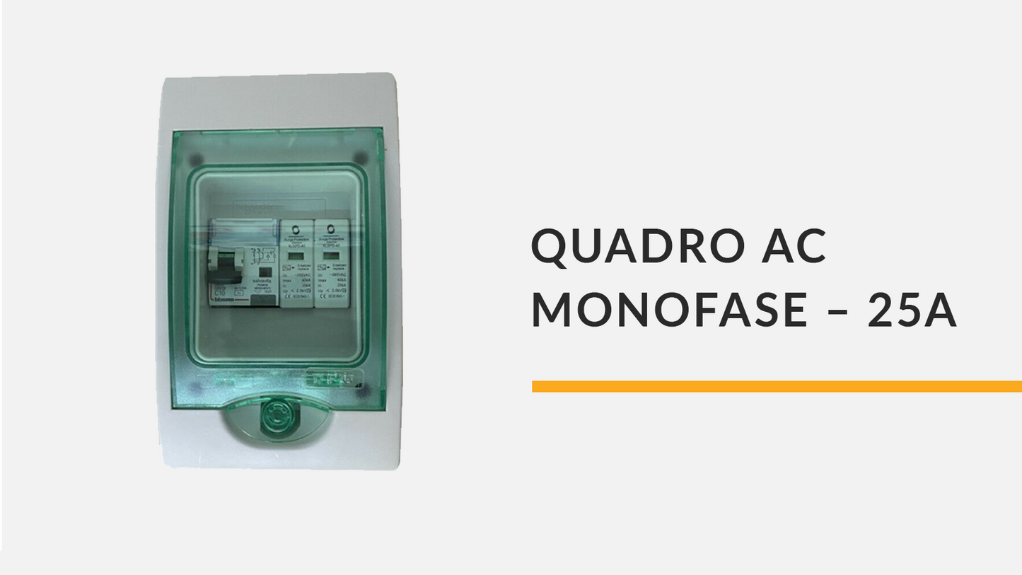Quadro AC monofase – 25A