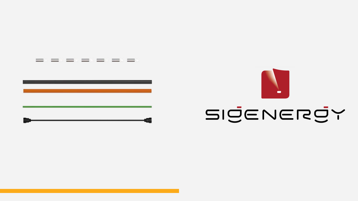 Sigenergy SigenStack BC Cables 4m, set di cavi per controller batteria