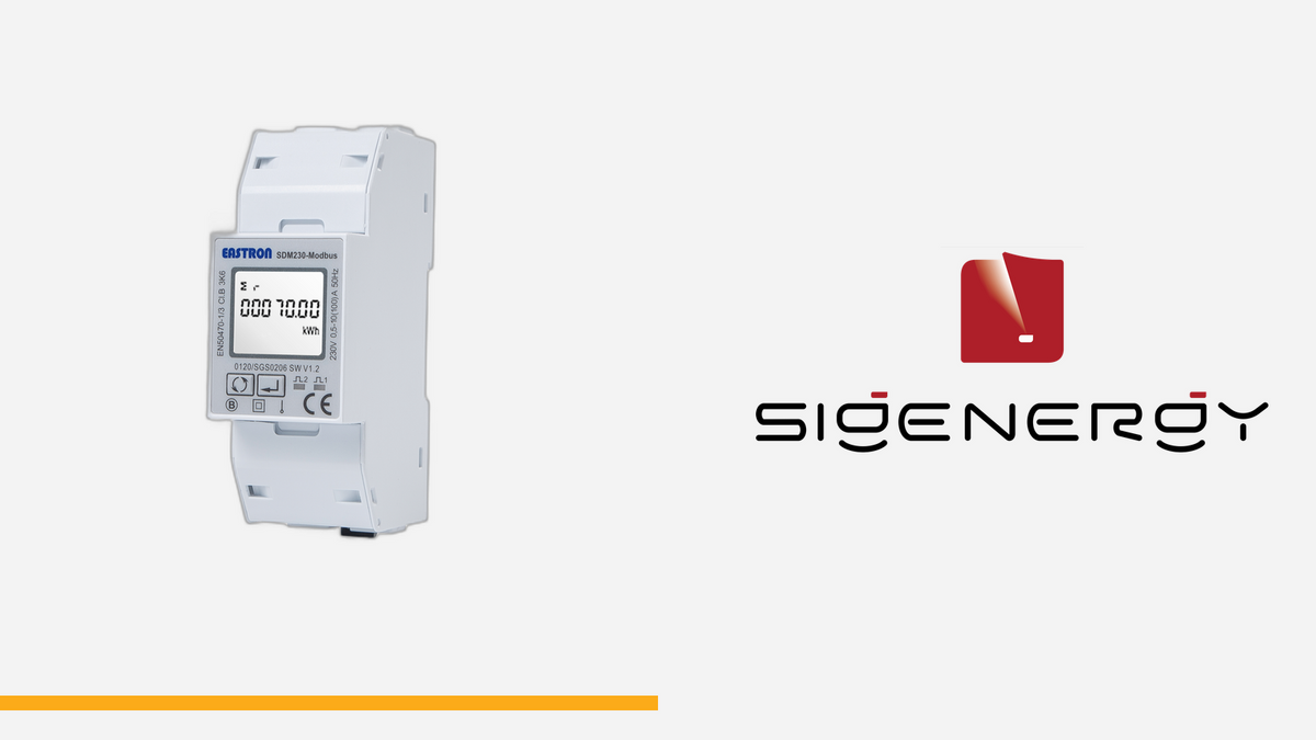 Sensore monofase Sigen Sensor SP-DH, versione Eastron SDM230 Modbus