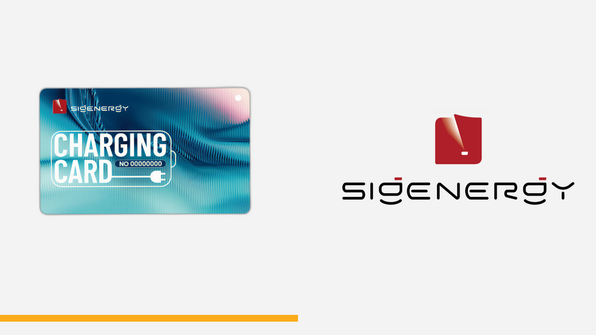 Sigenergy Sigen RFID Card, tessera per ricarica