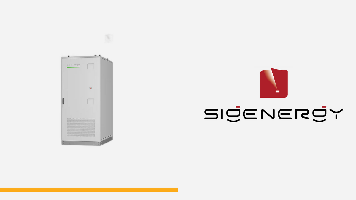 Sigenergy SigenCube 401-4H, sistema di accumulo commerciale all-in-one; immagine indicativa della serie