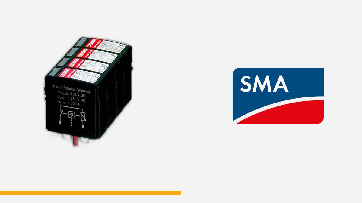 SMA DC_SPD_KIT3-10, kit protezione sovratensioni