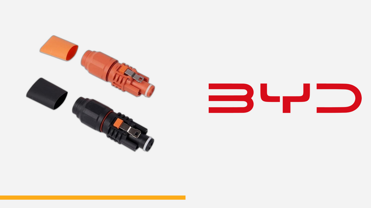 BYD LVS 50 mm², kit connettori dc
