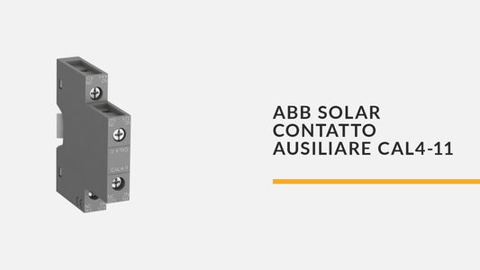 ABB SOLAR CONTATTO AUSILIARE CAL4-11