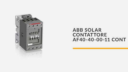 ABB SOLAR CONTATTORE AF40-40-00-11 CONT 4P 70A AC1 24-60VAC/DC