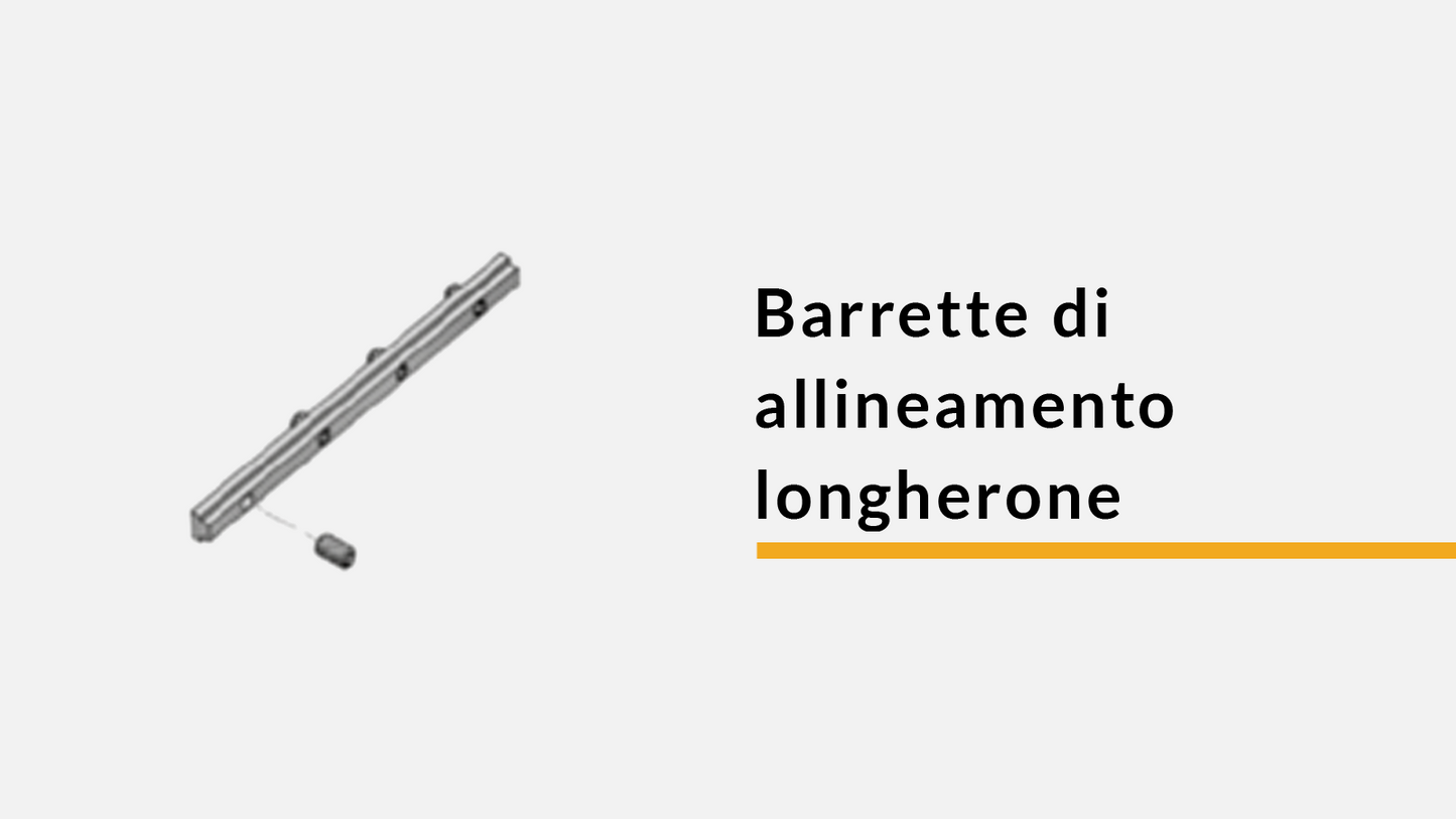 Barrette di allineamento longherone (confez. 10 pz)