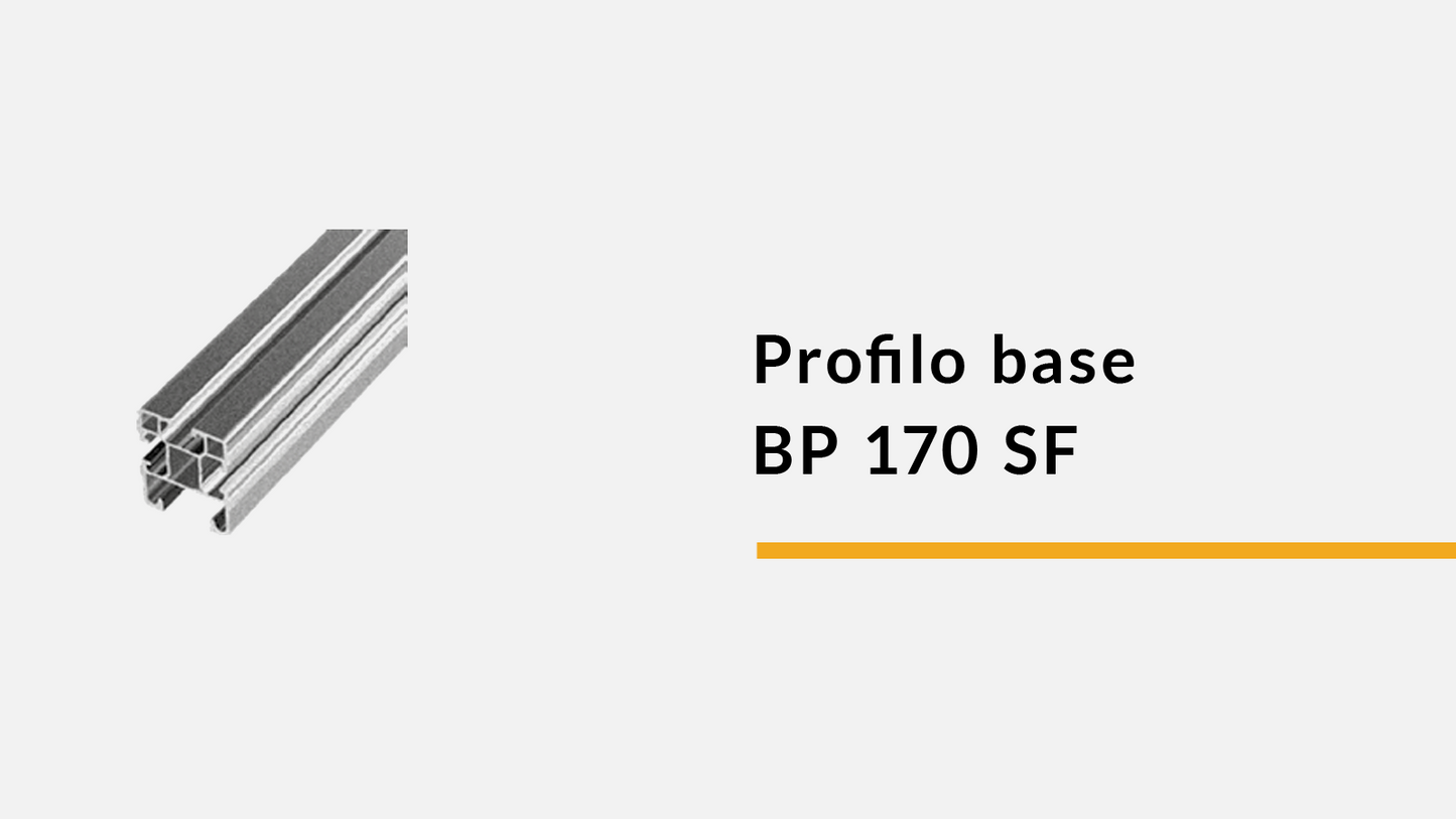 Profilo base BP 170 SF da 6,18 m