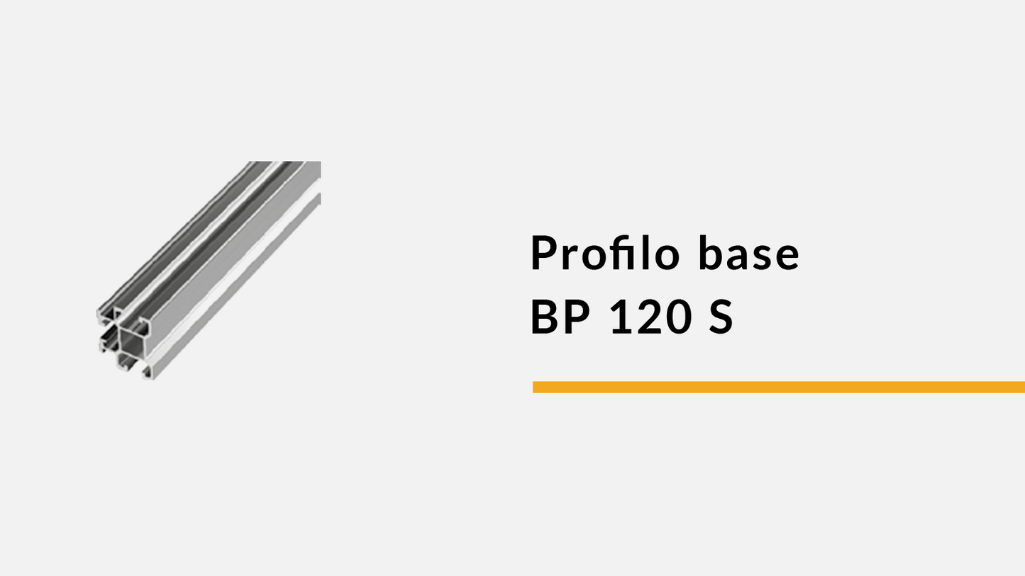 Profilo base BP 120 S da 3,55 m