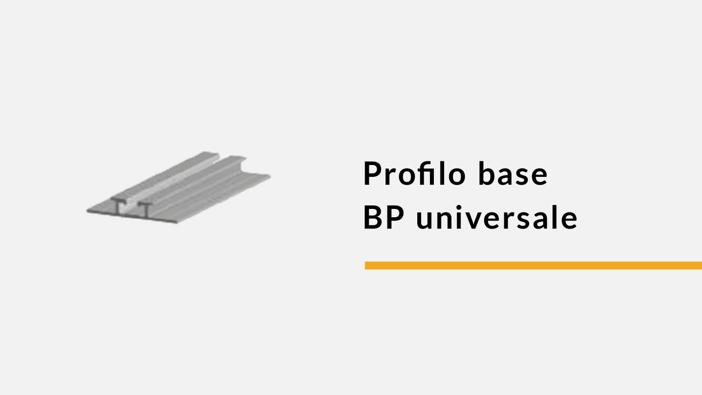 Profilo base BP universale da 3,35 m