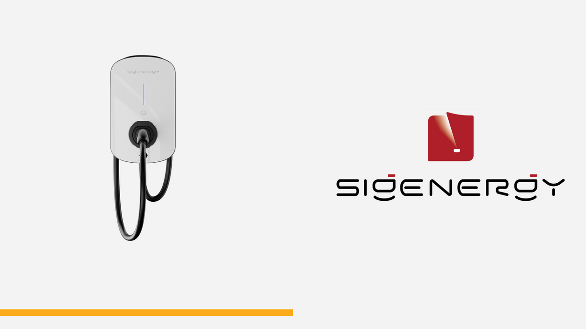 Sigenergy Sigen EVAC T2, wallbox con connettore Tipo 2 con cavo; immagine indicativa della serie